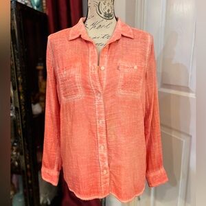 Levi's Hombre Dyed Button Down Long Sleeve